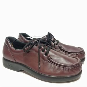 SAS 'Take Time Lace Up Loafer' "Wine" Sz 9N